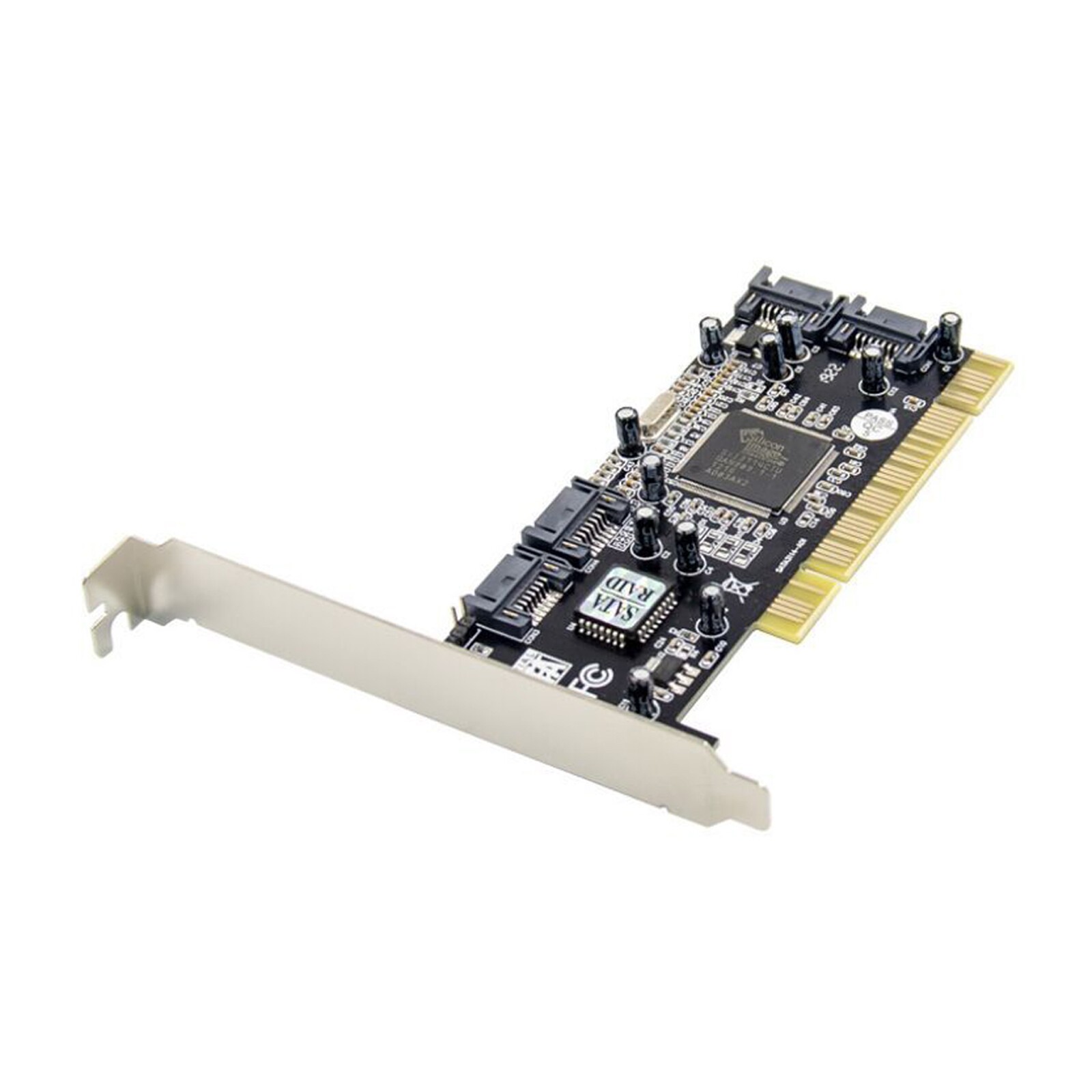 2-Channel Array Card PCI SATA 150MB/s SIL3112 Controller Card for WINS 2000/XPMS