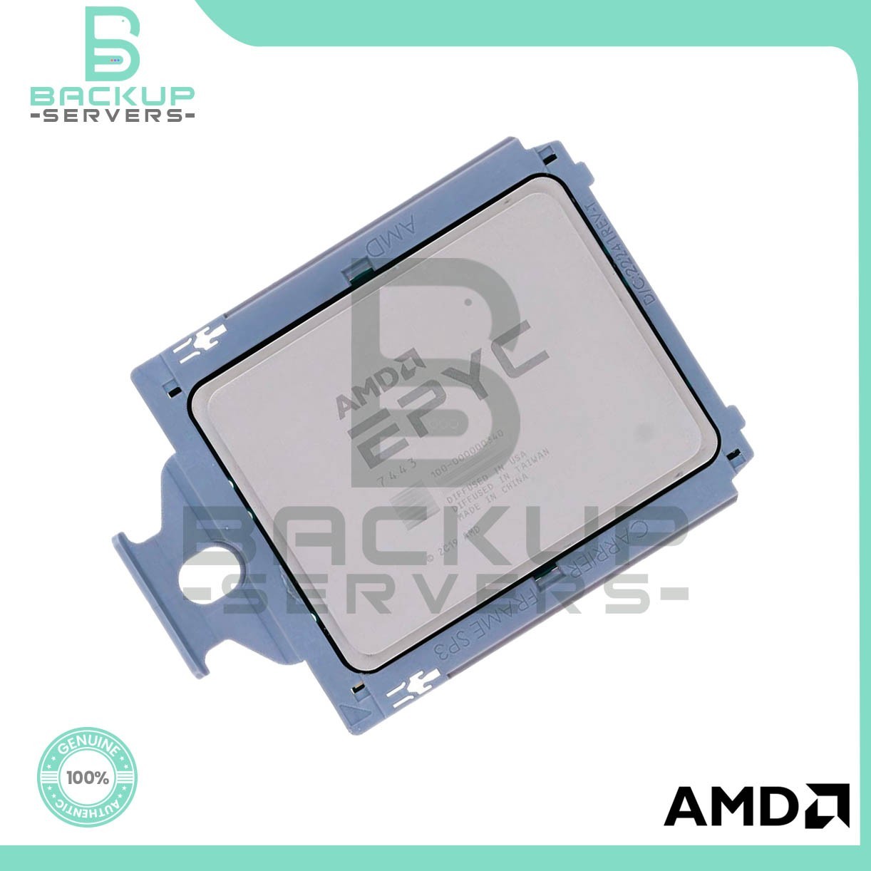 100-000000340 AMD EPYC 7443 24-Core 2.85GHz 128MB CPU Processor “NO VENDOR LOCK”