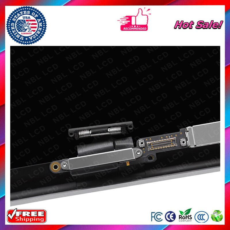 Space Gray For MacBook Pro 16″ 2019 Screen A2141 LCD Assembly TrueTone EMC 3347