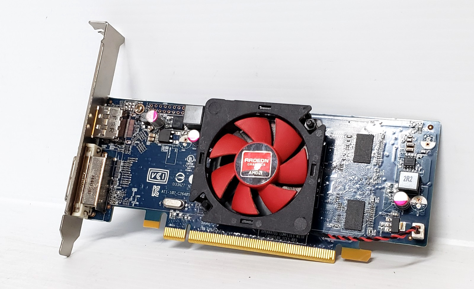 AMD Radeon High Profile PCIe Graphics Card DVI DisplayPort ATI-102-C26405