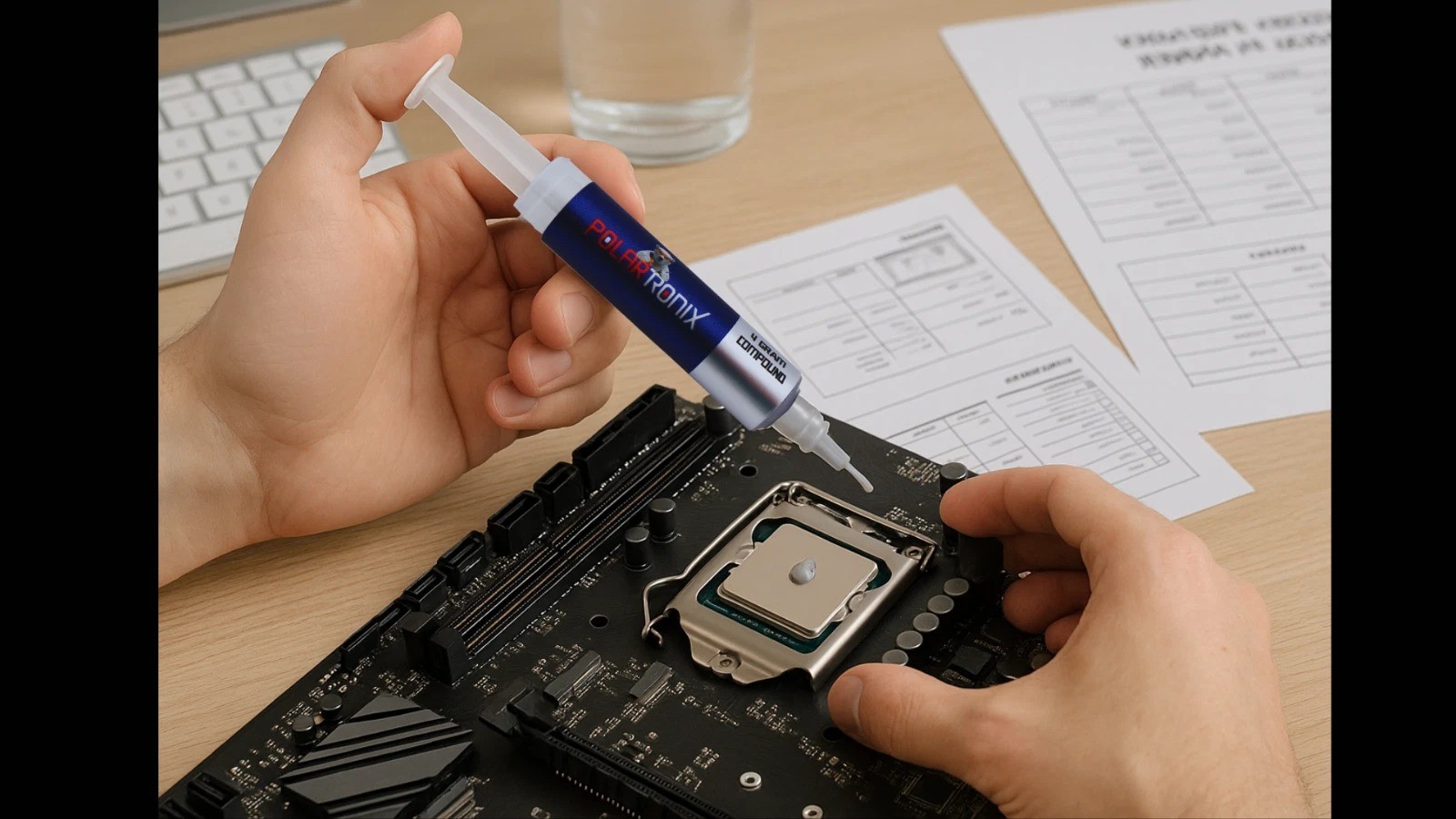 Thermal Paste for Computer CPU GPU Laptop 12.8W/mk Made in USA 4 Gram US