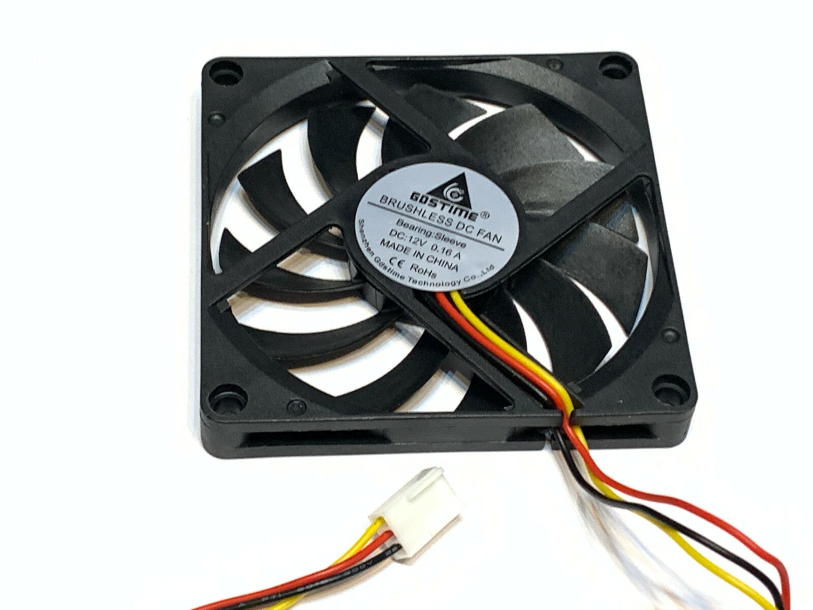 1 Piece 8010 Gdstime 12V 3pin 80x80x10mm 8cm DC Cooling Fan large brushless A47