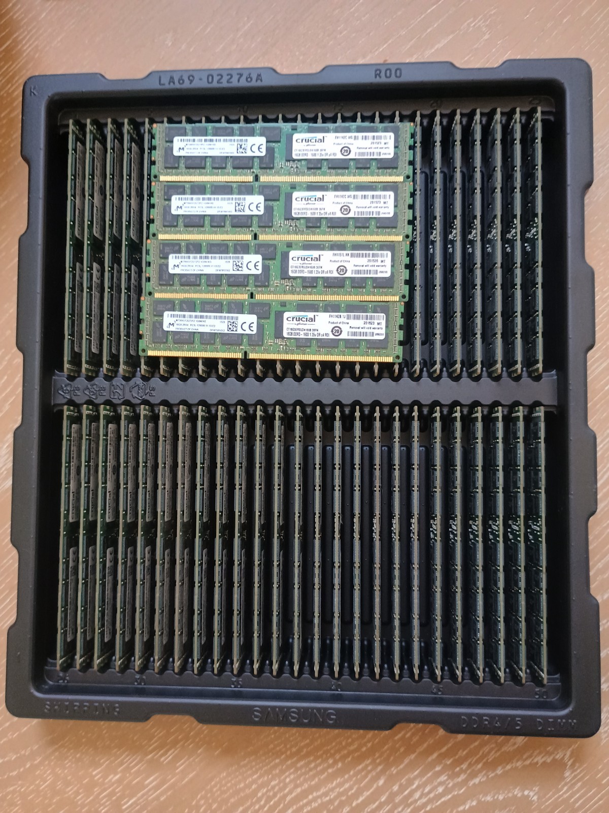 Micron Crucial 16GB PC3-12800 DDR3-1600MHz MT36KSF2G72PZ-1G6N1KE