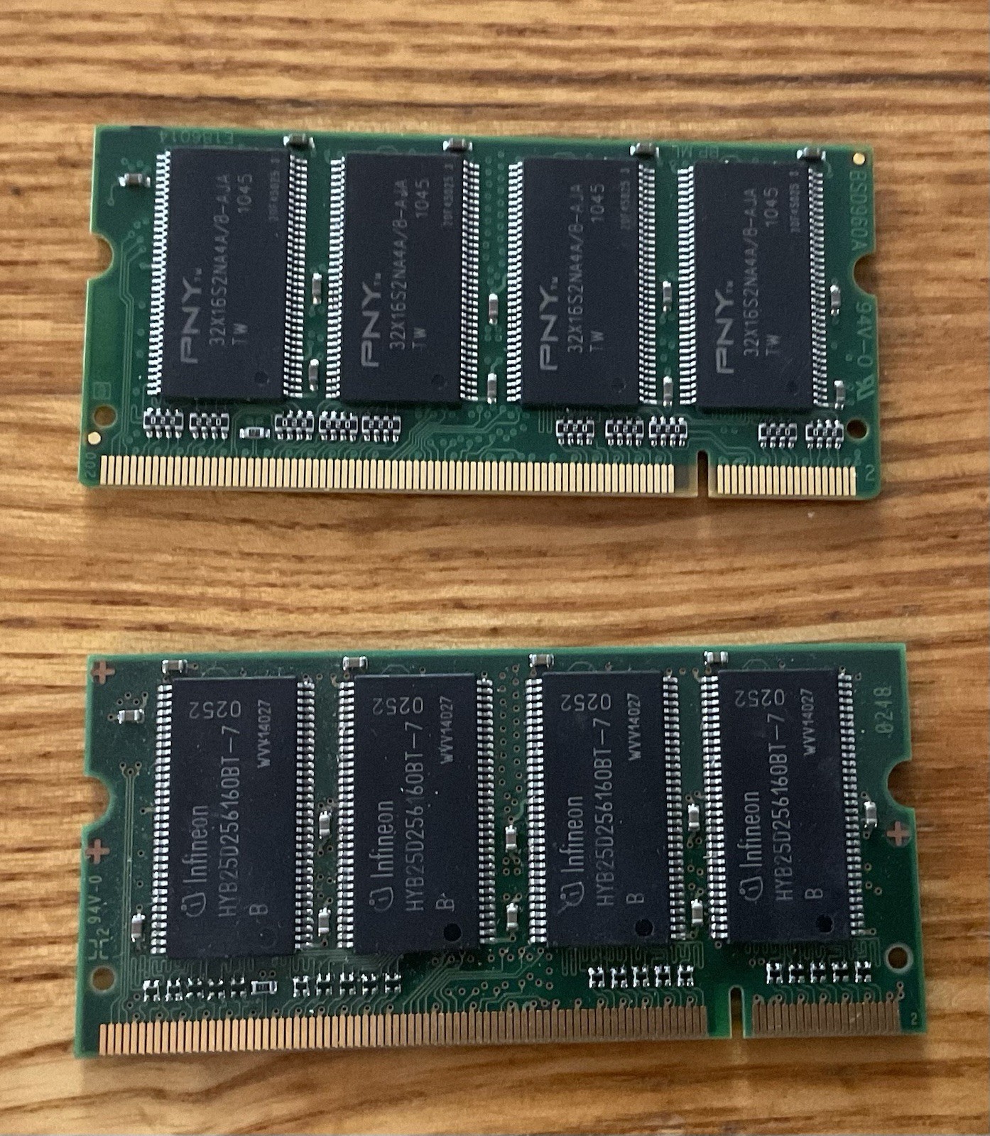 2 Memory Chips From VIAO Laptop