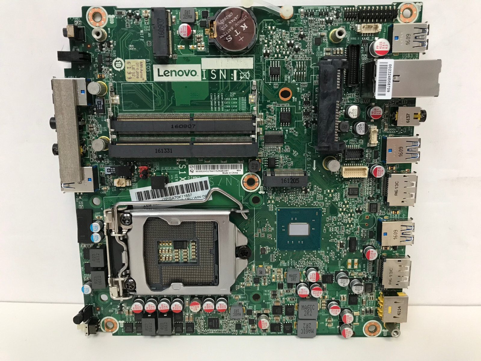 LENOVO 00XG194 THINKCENTRE M7100 TINY MOTHERBOARD LGA1151 DDR4