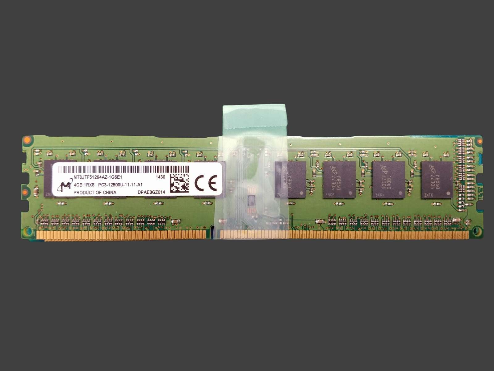 [10x] Mixed Major Brand DDR3 Memory – 4GB 1600MHz