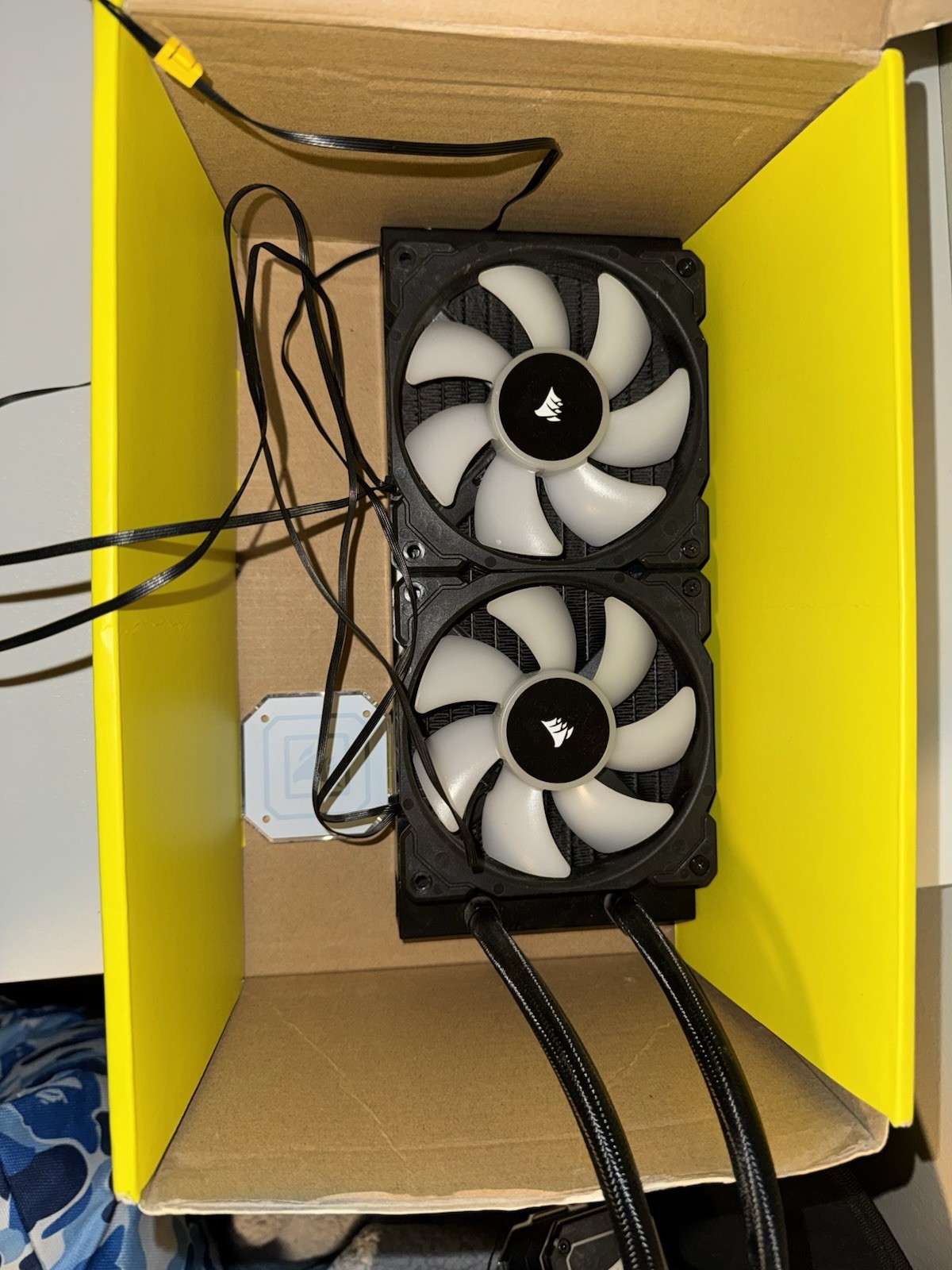 Corsair iCUE H100i RGB Pro XT 240mm AIO Liquid CPU Cooler – Used, Working