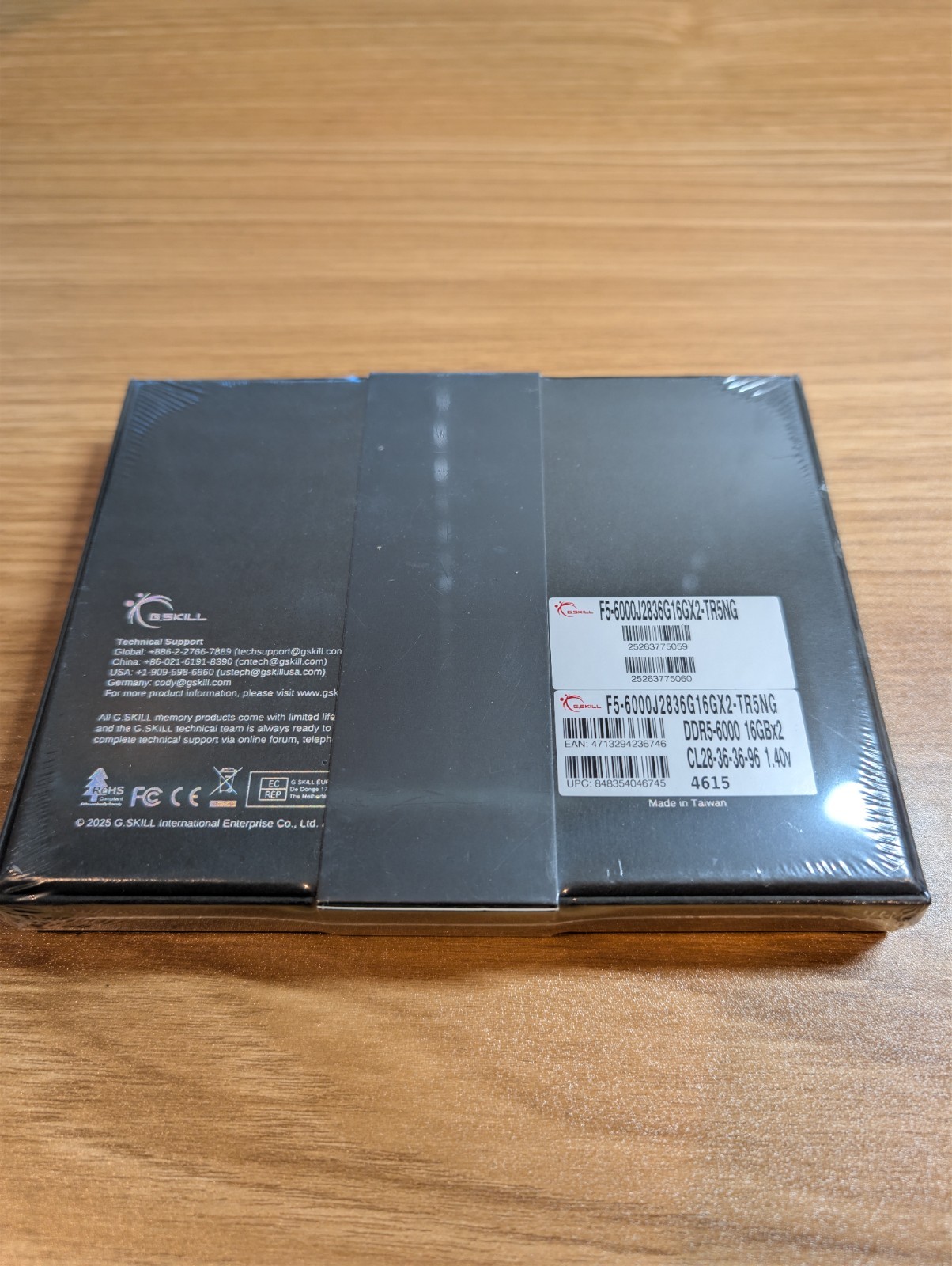 G Skill F5-6000J2836G16GX2-TR5NG DDR5 AMD EXPO 2x16GB 6000MT Cl28 Trident Royal