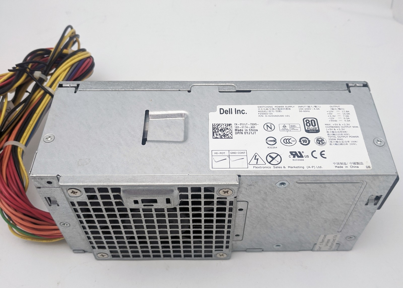 250W Dell Optiplex 790 990 Vostro 200S Power Supply F250ED-00 0YJ1JT D-0250ADU00