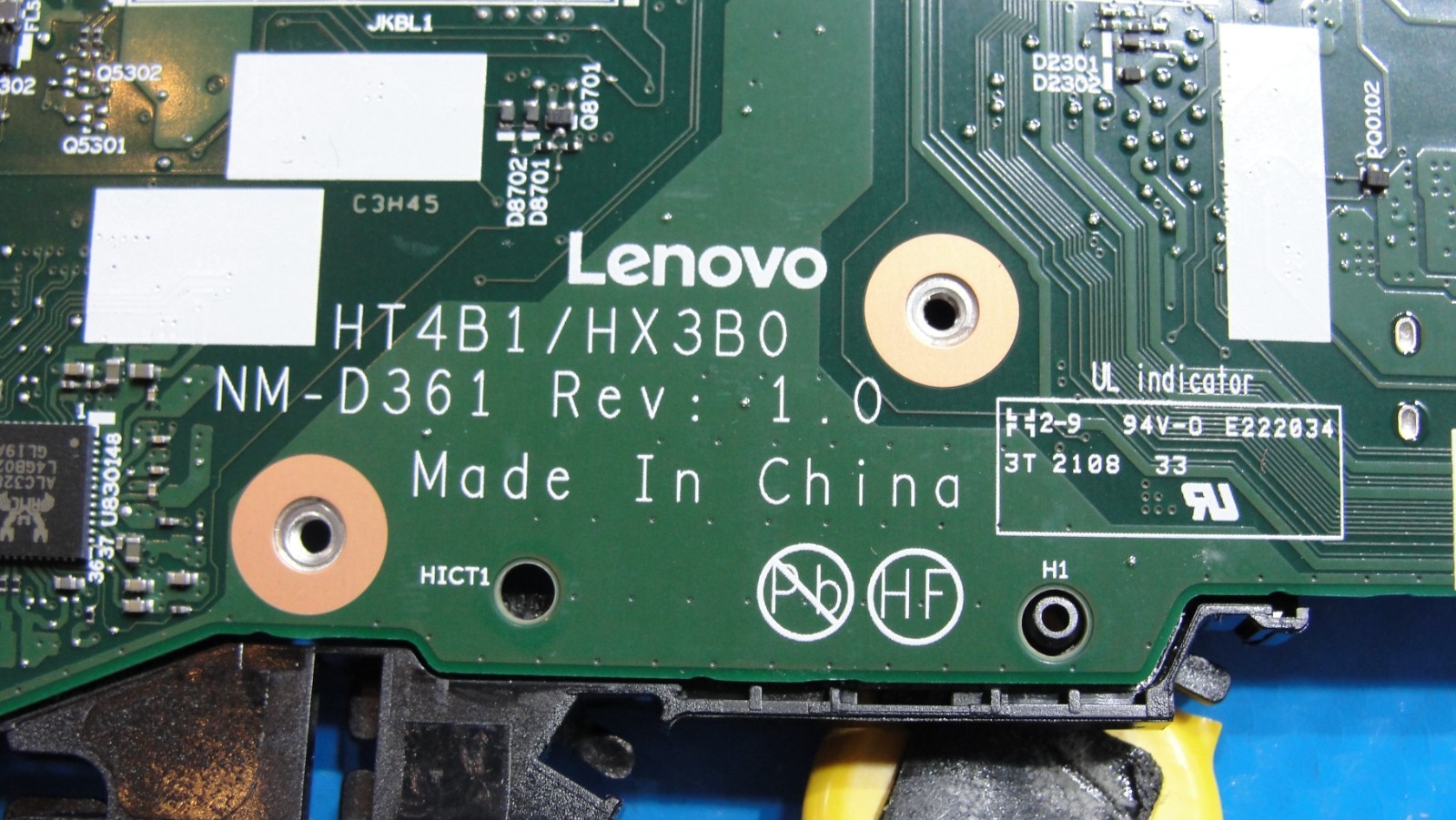 Lenovo ThinkPad T14s Gen 2 14″ Intel i5-1135G7 2.4GHz 16GB Motherboard NM-D361