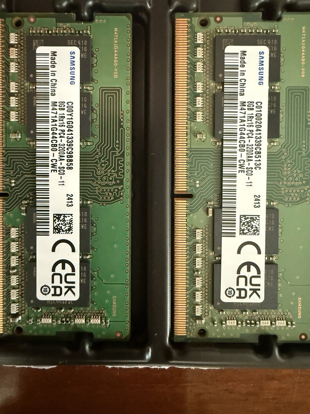 Laptop 16BG 2×8 DDR4 3200 MT/s SODIMM Samsung RAM