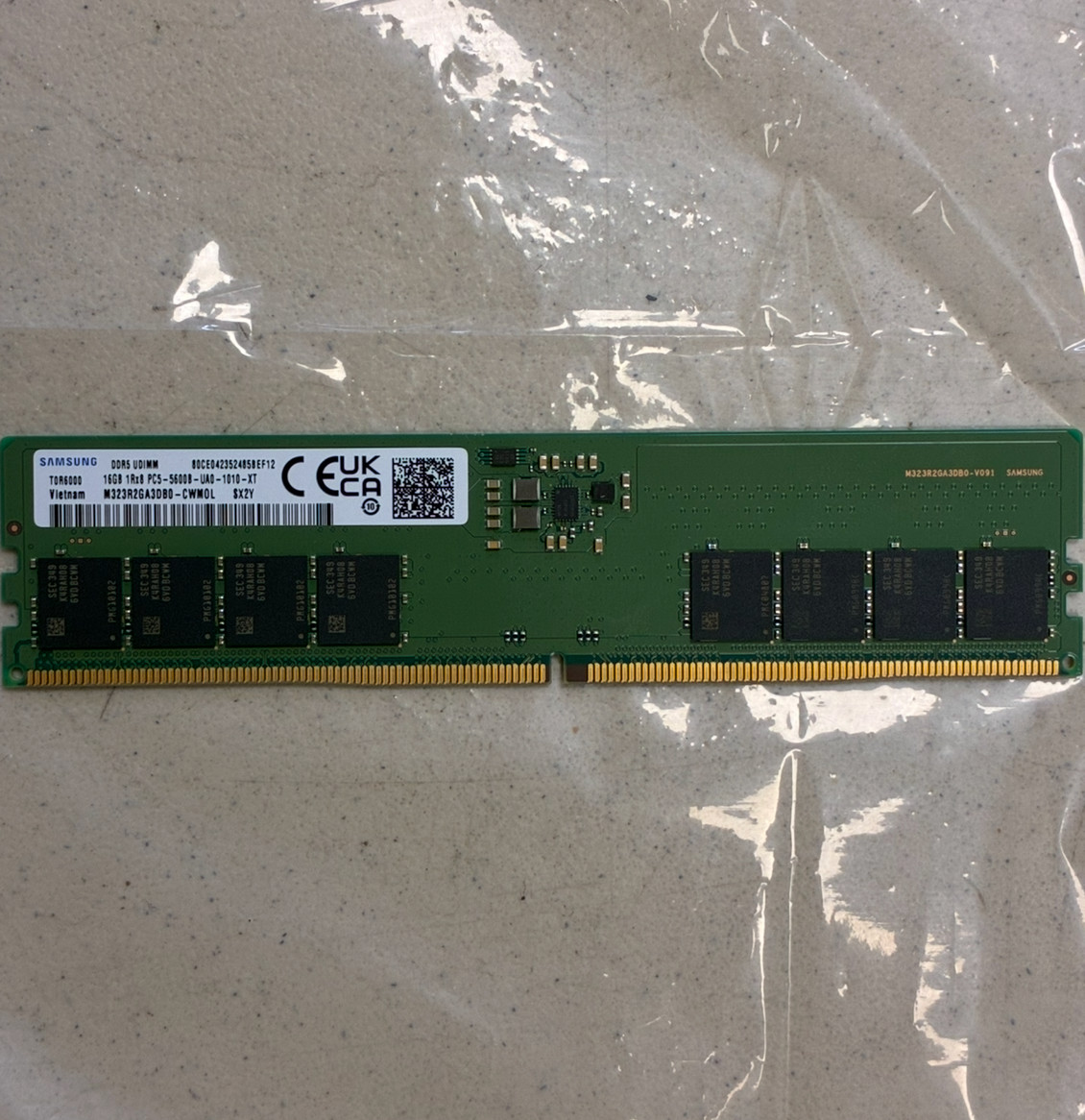 Samsung 16GB DDR5-5600 UDIMM Desktop RAM 1Rx8 M323R2GA3DB0-CWMOL New