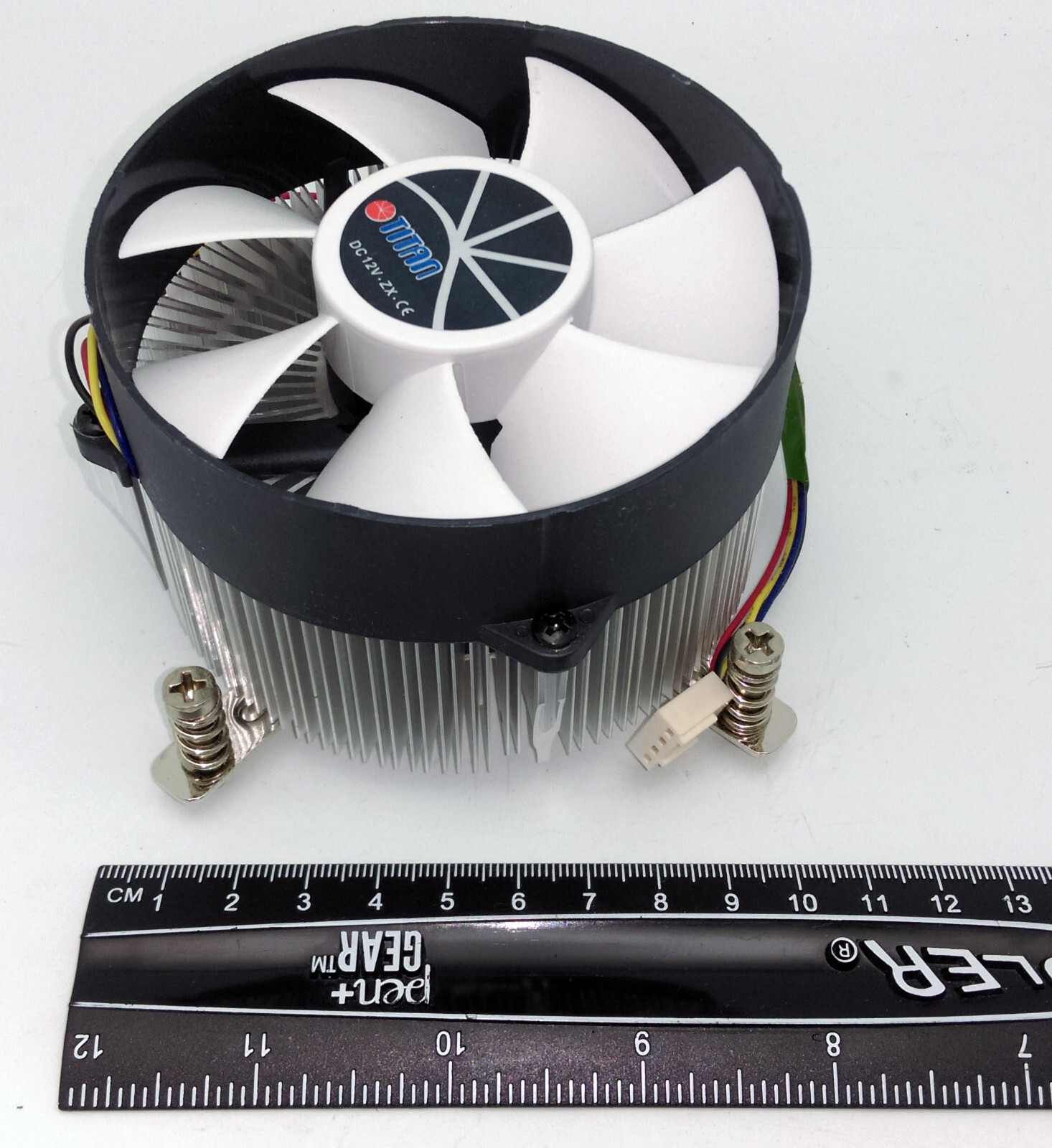 NEW Titan 95mm 4-pin PWM CPU Fan w/ Copper Core Base Heatsink for Intel LGA 2011