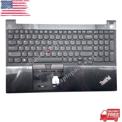 For Lenovo Thinkpad E15 Gen 2 3 4 20T8 20T9 Black Palmrest Keyboard Non-Backlit