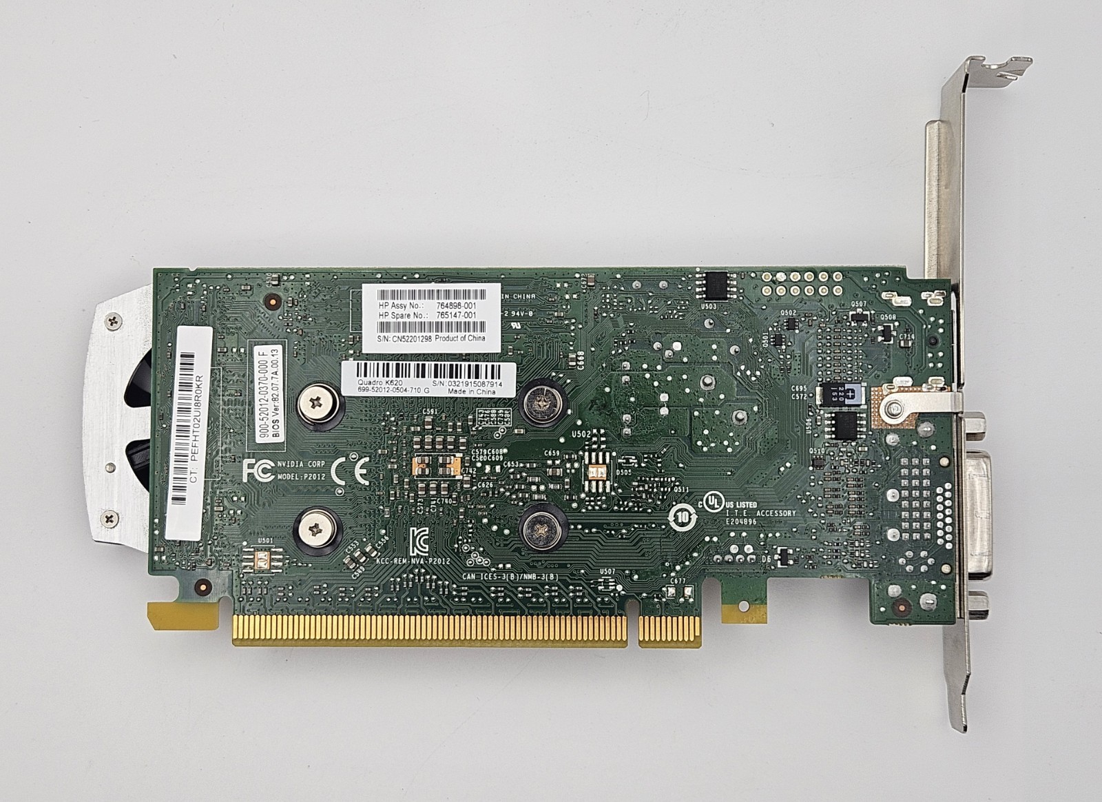 Nvidia Quadro K620 2GB GDDR3 PCI-E 2.0 x16 Video Graphics Card (High Profile)