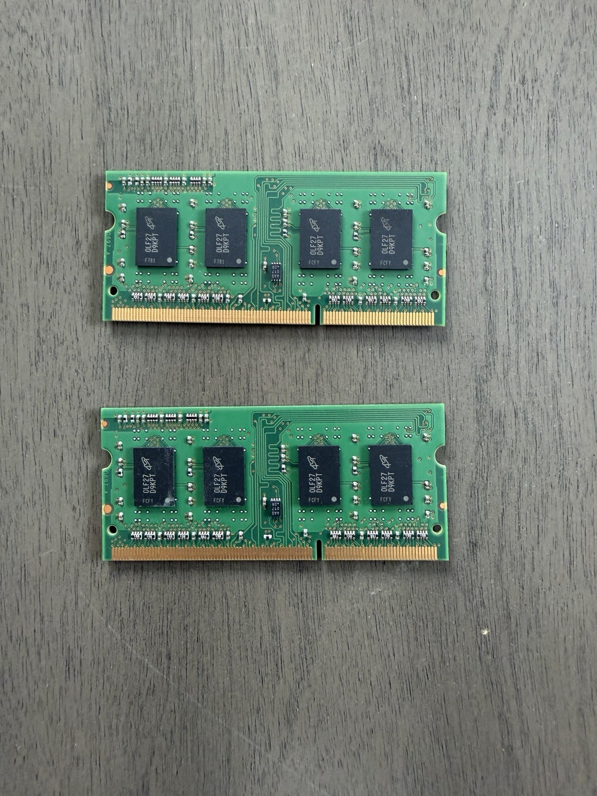Micron SO-DIMM Memory DDR3 1GB (2GB TOTAL) RAM DDR3-1066 PC3 8500S 1066MHz 1GB