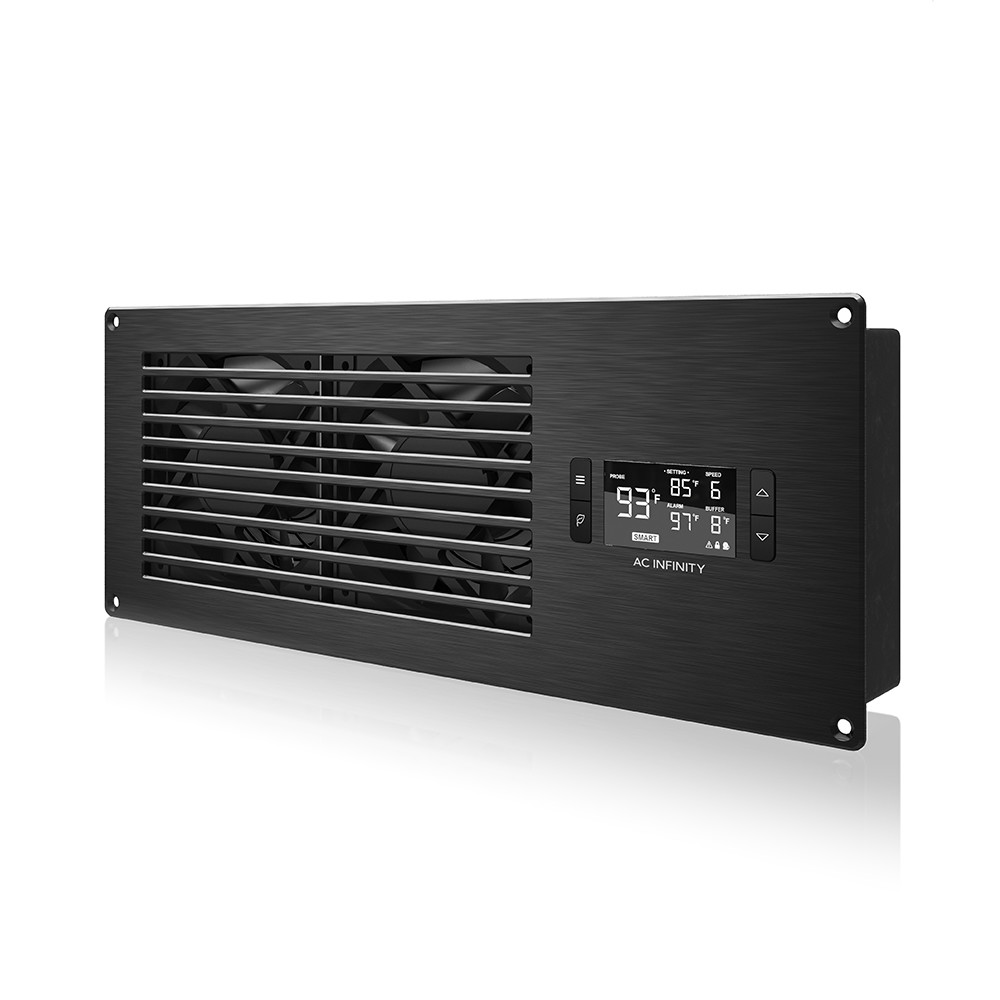 AIRFRAME T7, Cooling Fan System 17″ Exhaust, for AV Equipment Rooms & Closets