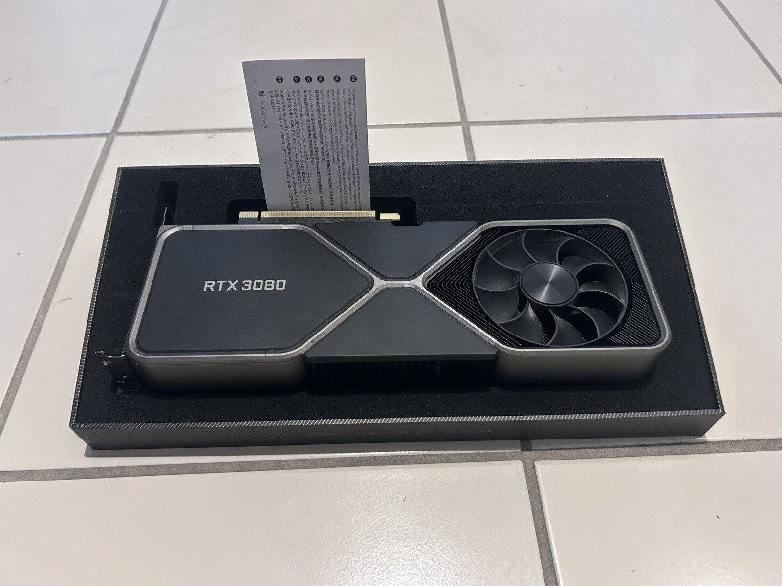 NVIDIA GeForce RTX 3080 Founders Edition 10GB GDDR6X Graphics Card -…