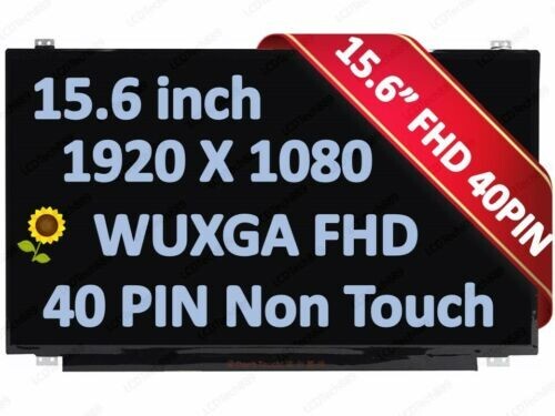 B156HAN07.1 15.6″ FHD LCD LED Screen display EDP 40PIN 144HZ IPS 72%NTSC H/W:1A