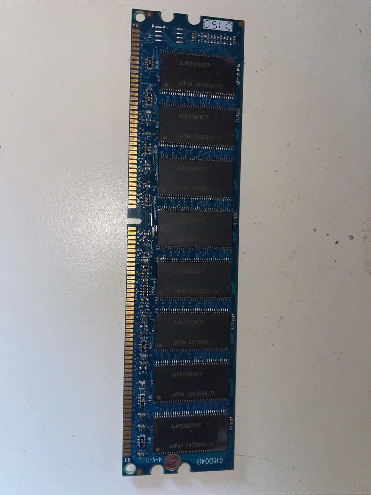 Dell 256MB DDR1 Desktop RAM PG5X4 184-Pin DIMM Memory Stick Vintage PC Parts