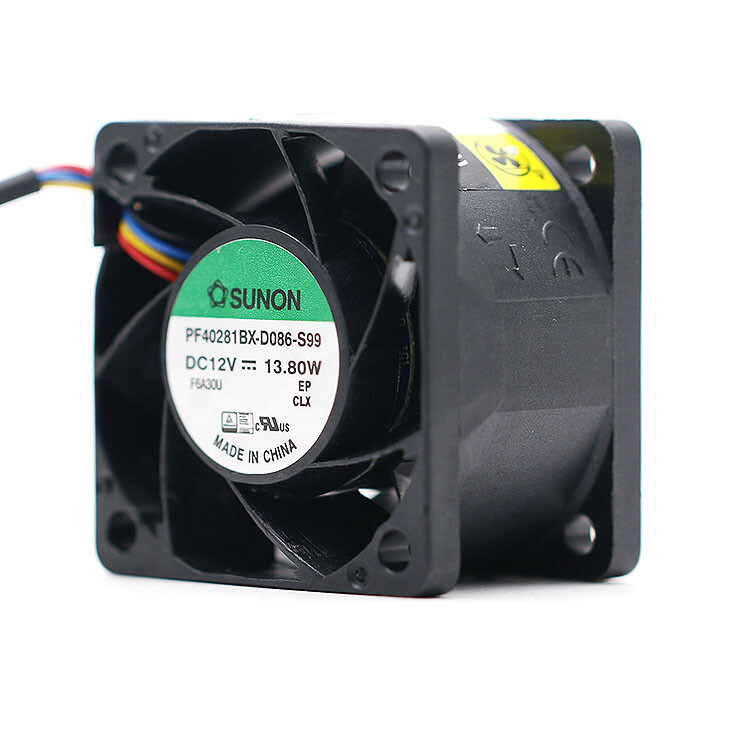 1pcs SUNON PF40281BX-D086-S99 12V 1.15A 13.8W 4028 4CM 4-pin server PWM fan