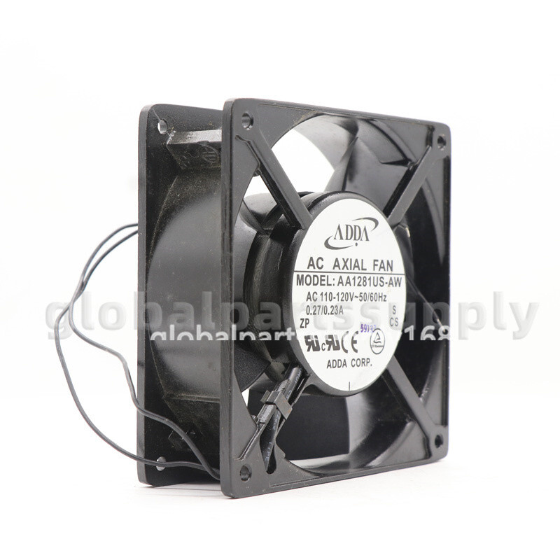 AA1281US-AW AC Axial Fan 110/120V 0.27/0.23A 2400RPM 120*38MM ADDA Fan
