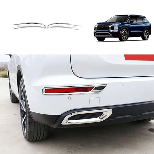 Car Accessories Compatible with Mitsubishi New Outlander Glossy Chrome Style