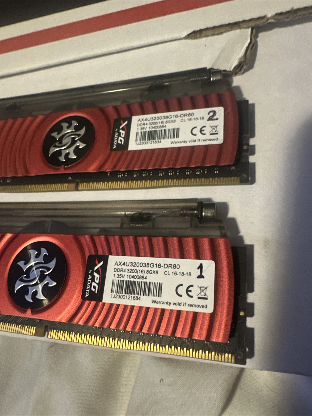 XPG Spectrix D80 16GB (2x8GB) RAM DDR4 3200MHz AXU320038G16-DR80