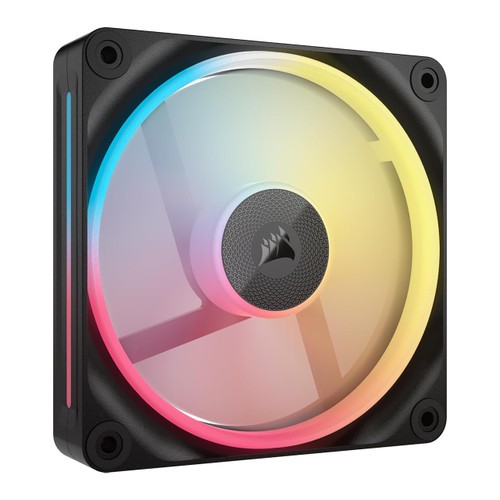 Corsair iCUE Link LX120-R RGB PWM | 120 mm | 2400 rpm | 4-Pin Case Fan (Black)