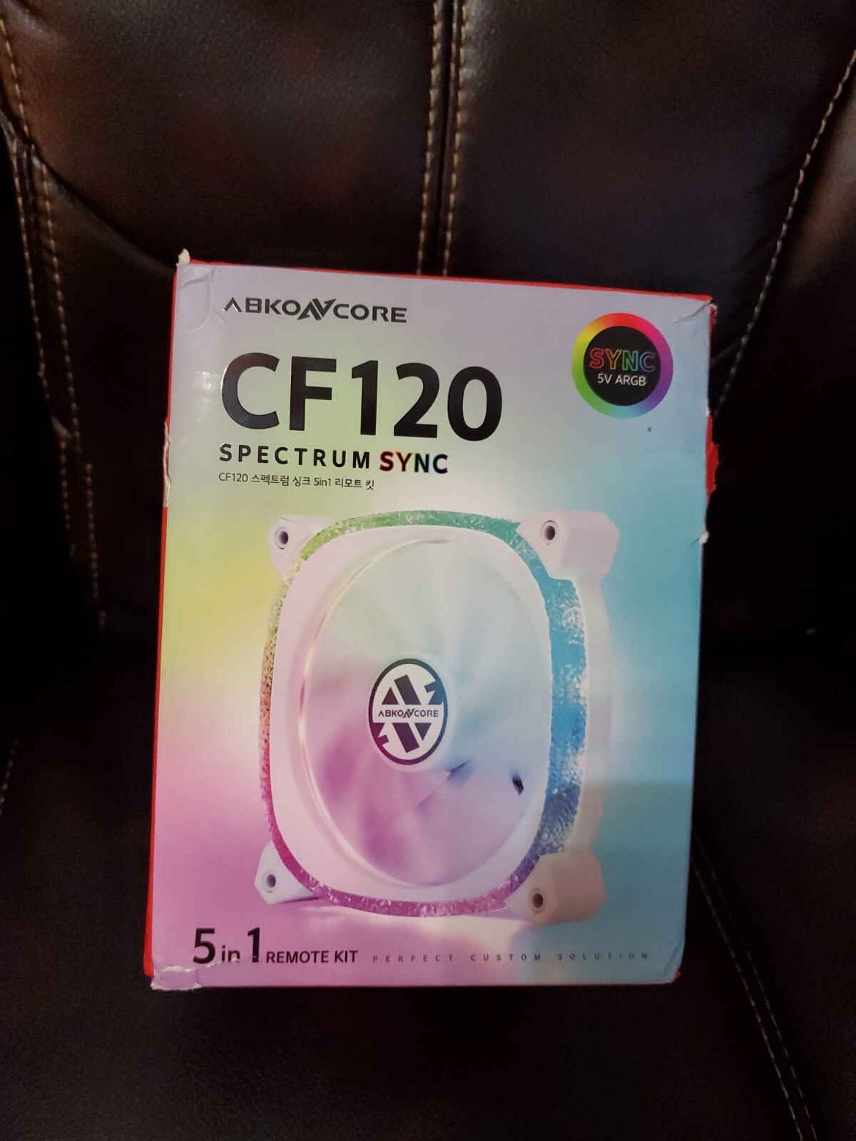 abkoncore cf120 spectrum sync 5 in 1 fans, 5 total