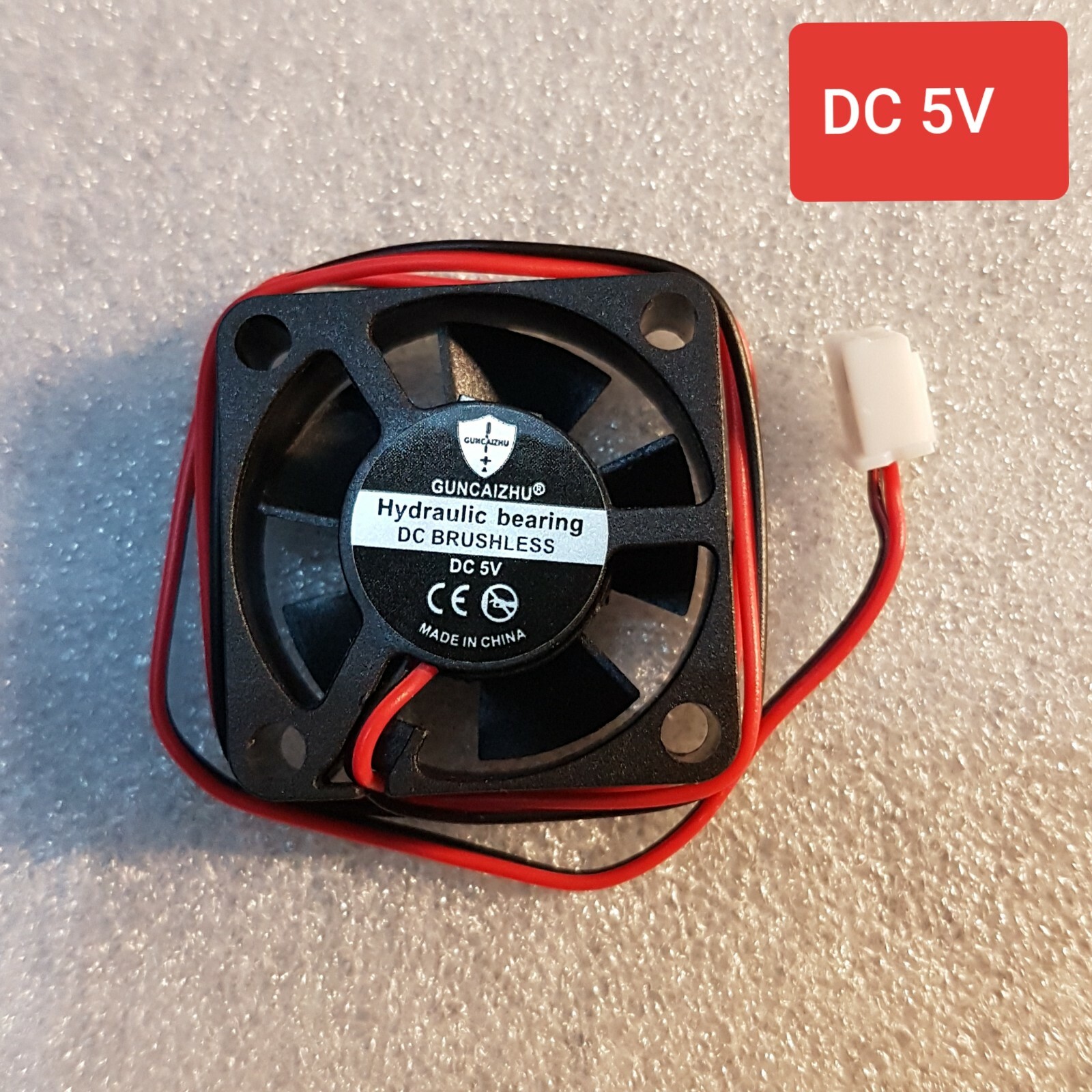 30x30x10mm 3010 5V, 12V, 24V Hydraulic Bearing Brushless DC 2 Pin Cooling Fan