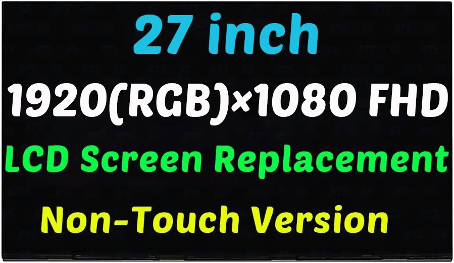 HP P/N P08182-007 LCD PANEL 27″ FHD 1920X1080 IPS LCD DISPLAY REPLACEMENT