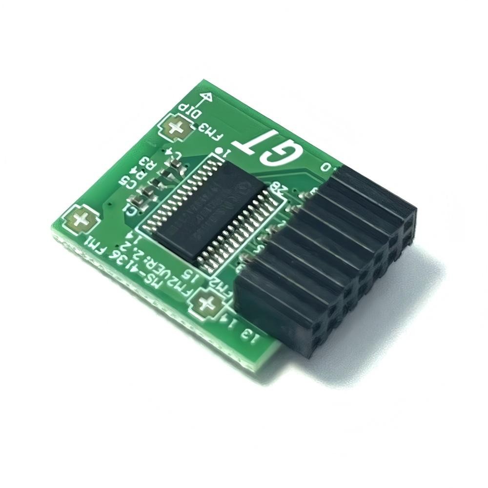 USTPM2.0 14pin-1Module Trusted Platform SLB9665 for MSI MS-4136 B450 GAMING PLUS