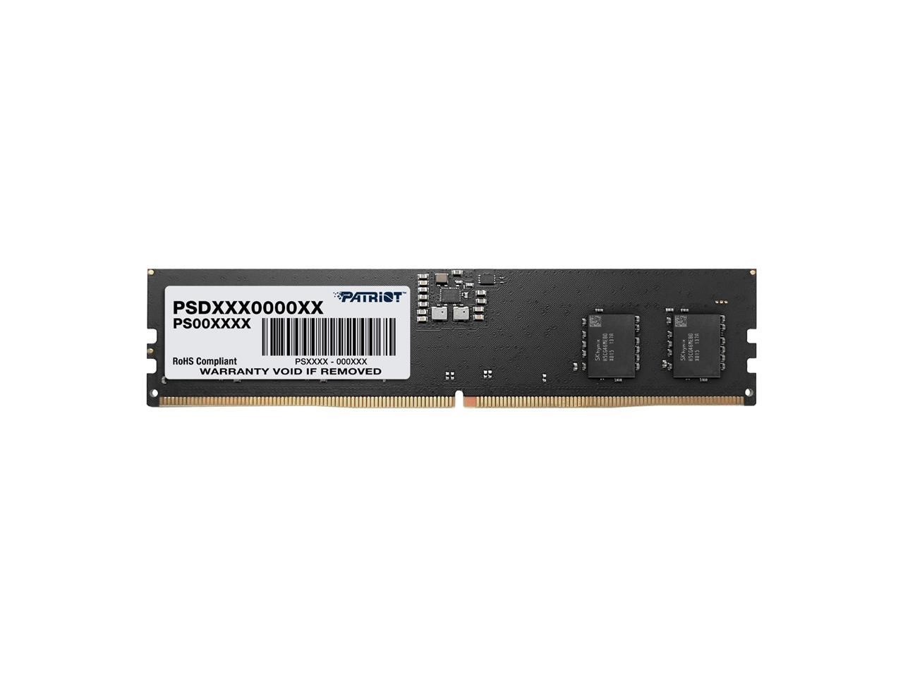 Patriot Signature Line 32GB DDR5 UDIMM 4800 MHz PC5-38400 288-pin PSD532G48002