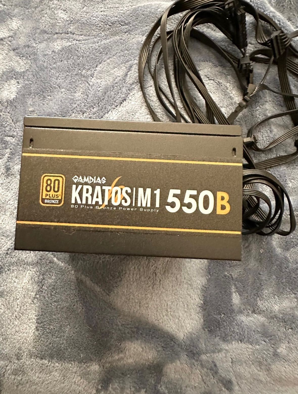 GAMDIAS KRATOS M1 550W 80+ Bronze ATX Gaming Power Supply PSU Tested
