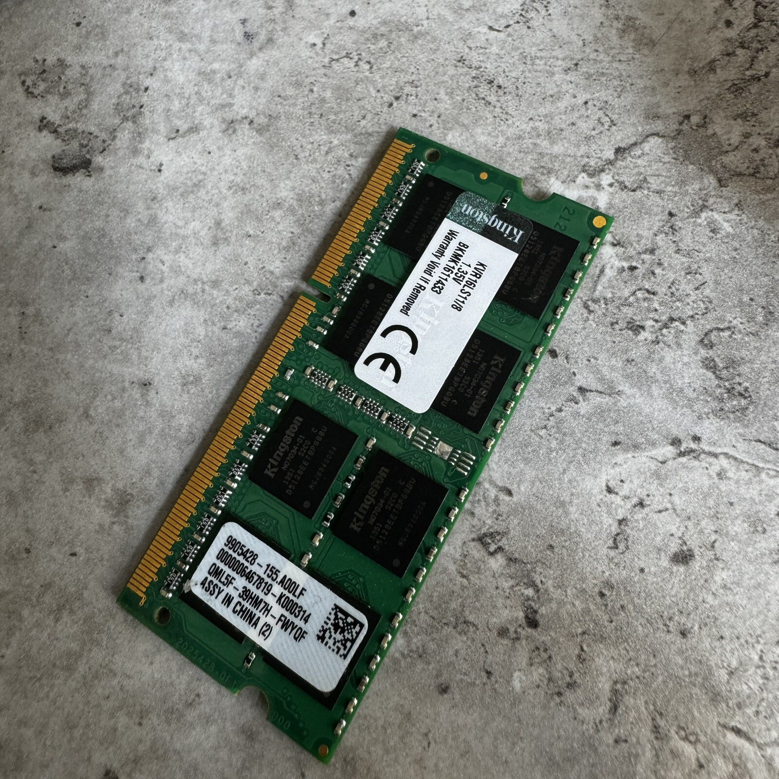 Kingston 8GB PC3-12800 (DDR3-1600) Memory (KCP3L16SD8/8)
