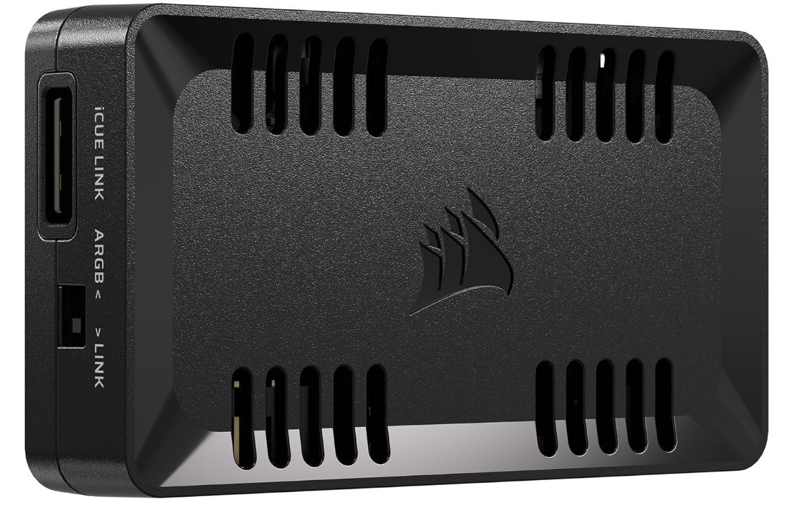 CORSAIR Commander Duo iCUE Link RGB Lighting and PWM ARGB Fan Controller – Black