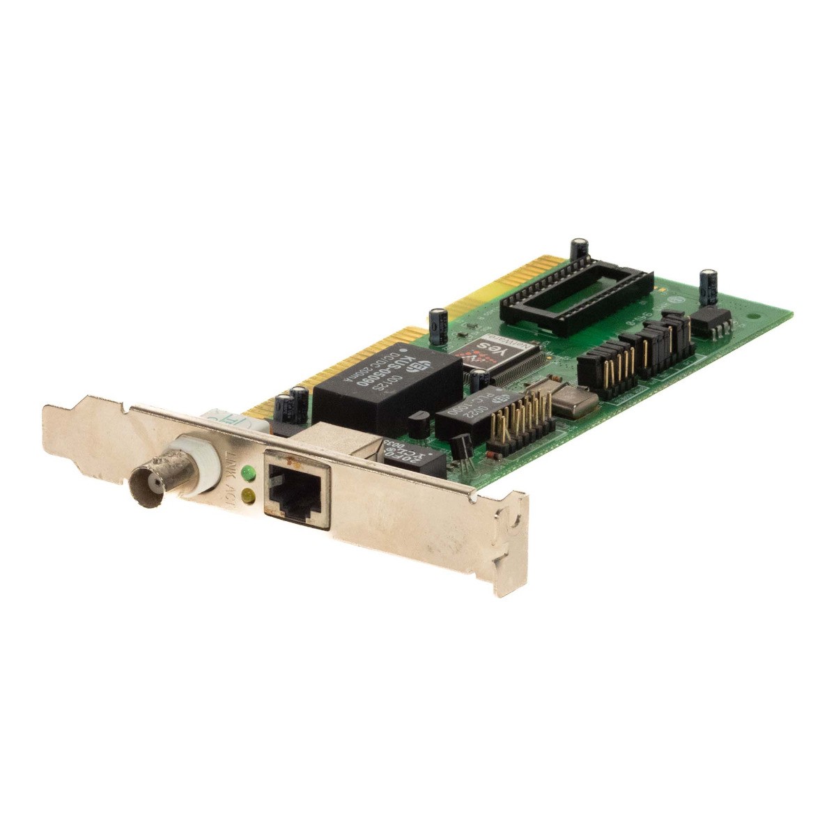Network Card YES NETWARE KUS-05090 BNC RJ-45 10Mbps ISA
