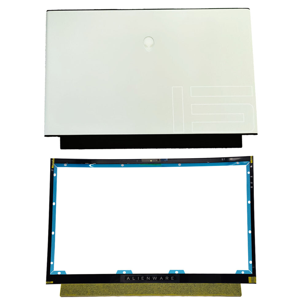 LCD Back Cover/Bezel For Dell Alienware M15 R4 Top Case Rear Lid 0MFC9P White US