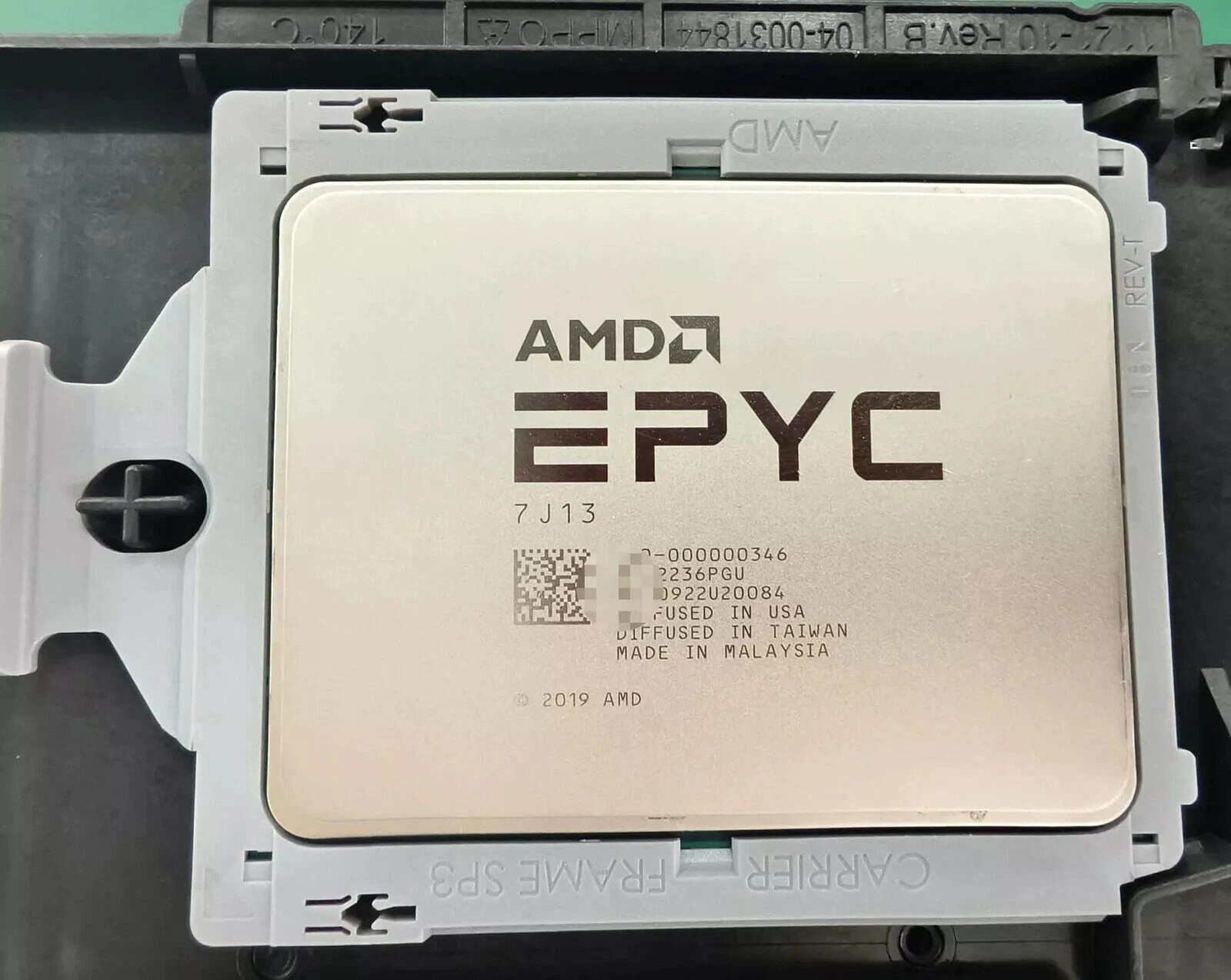 AMD EPYC Milan 7J13 CPU 64 Core 2.45GHz unlocked , OEM Version of AMD EPYC 7763