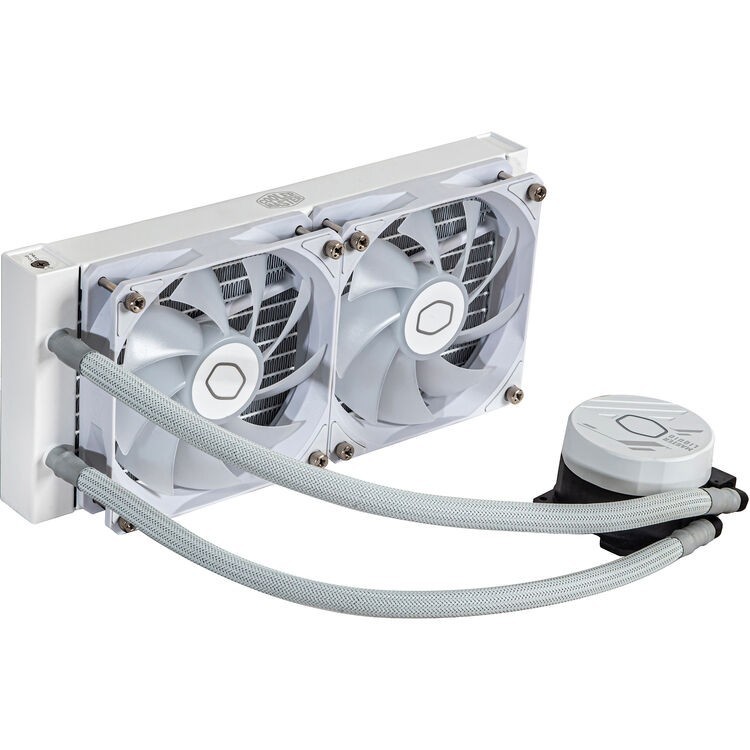 Cooler Master MasterLiquid 240L Core ARGB 240mm AIO Liquid Cooler White