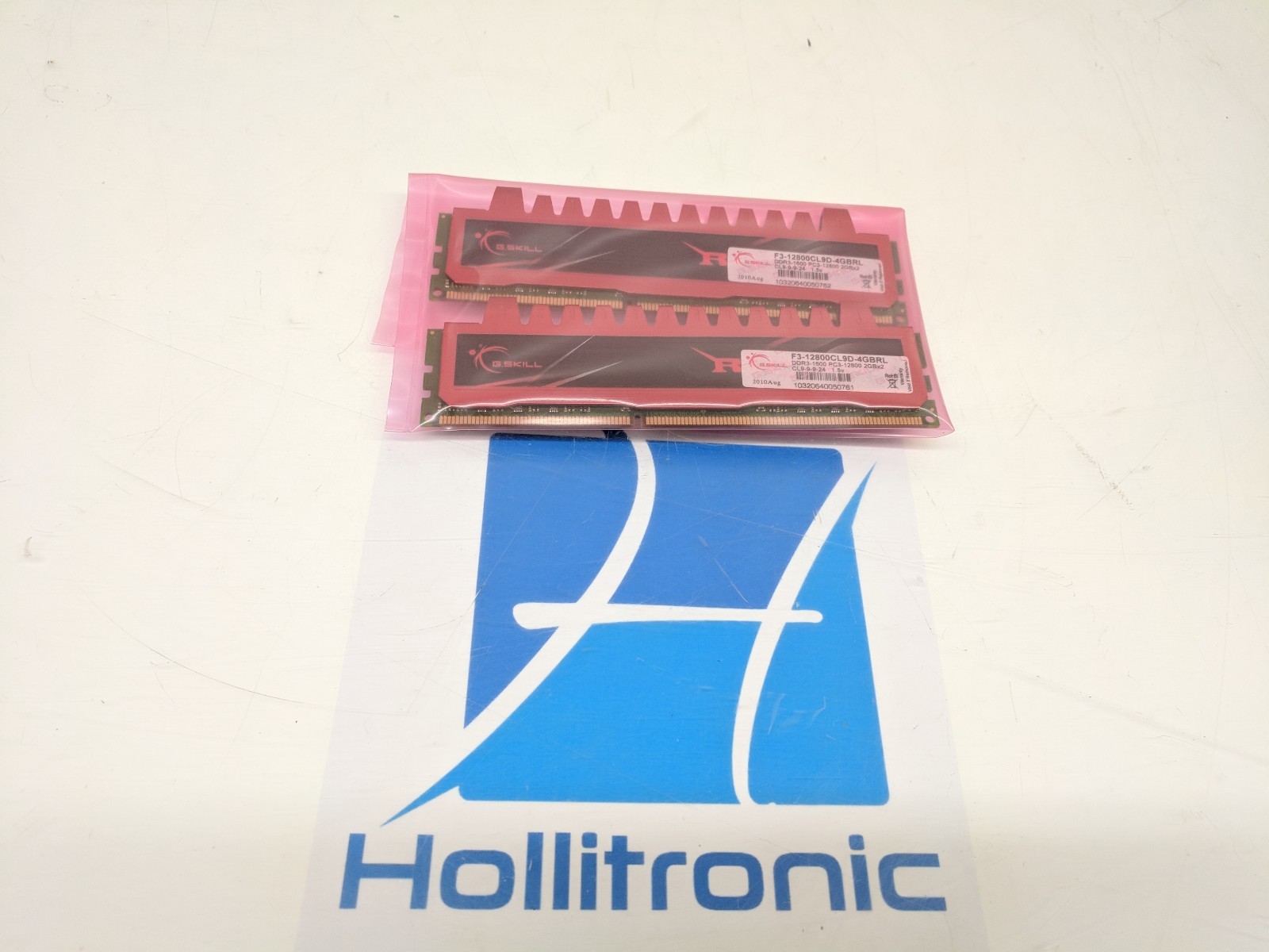 G. Skill Ripjaws Kit 2x 2GB Sticks 4GB Total 12800 DDR3 RAM F3-12800CL9D-4GBRL