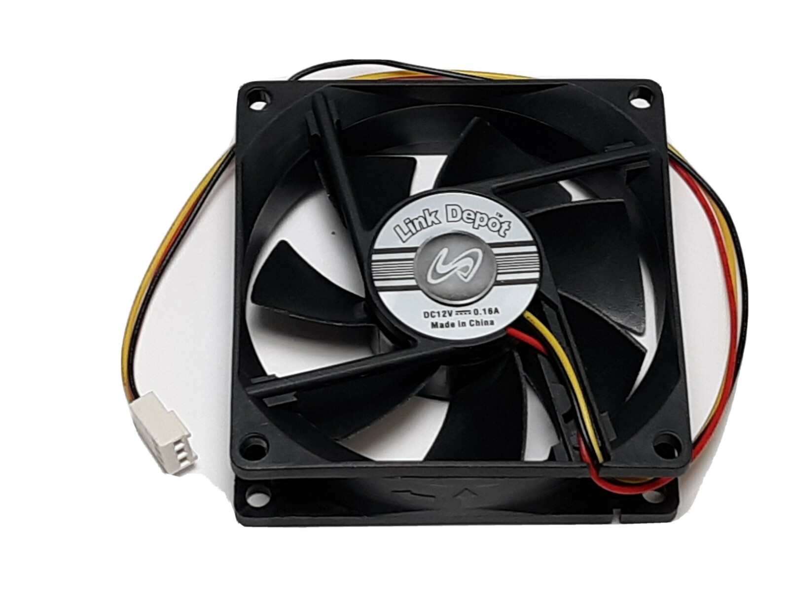 3-Pin 80mm CPU Case / Power Supply Ball Bearing Cooling Fan 3000RPM (AQ1)