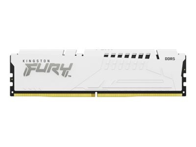 Kingston FURY Beast 6400 MT/s CL32 DIMM Kit of 2 White EXPO KF564C32BWEK2-32