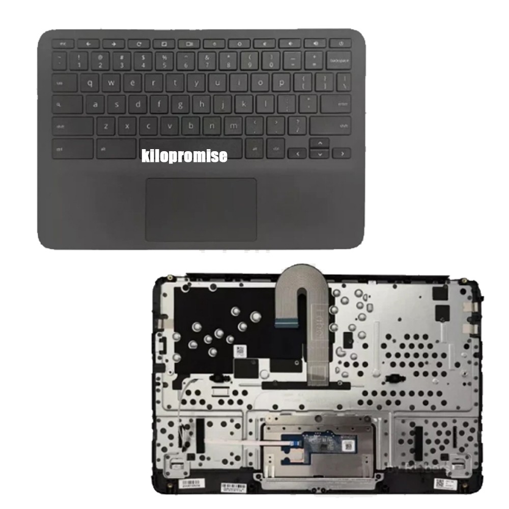 Palmrest w/ Keyboard Touchpad For HP Chromebook 11A G8 EE Laptops L92832-001