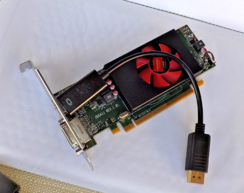 HDMI – DVI – DP ✔️ SFF ✔️ 1GB Video Card PCI-E x16✔️DELL HP✔️ High Profile