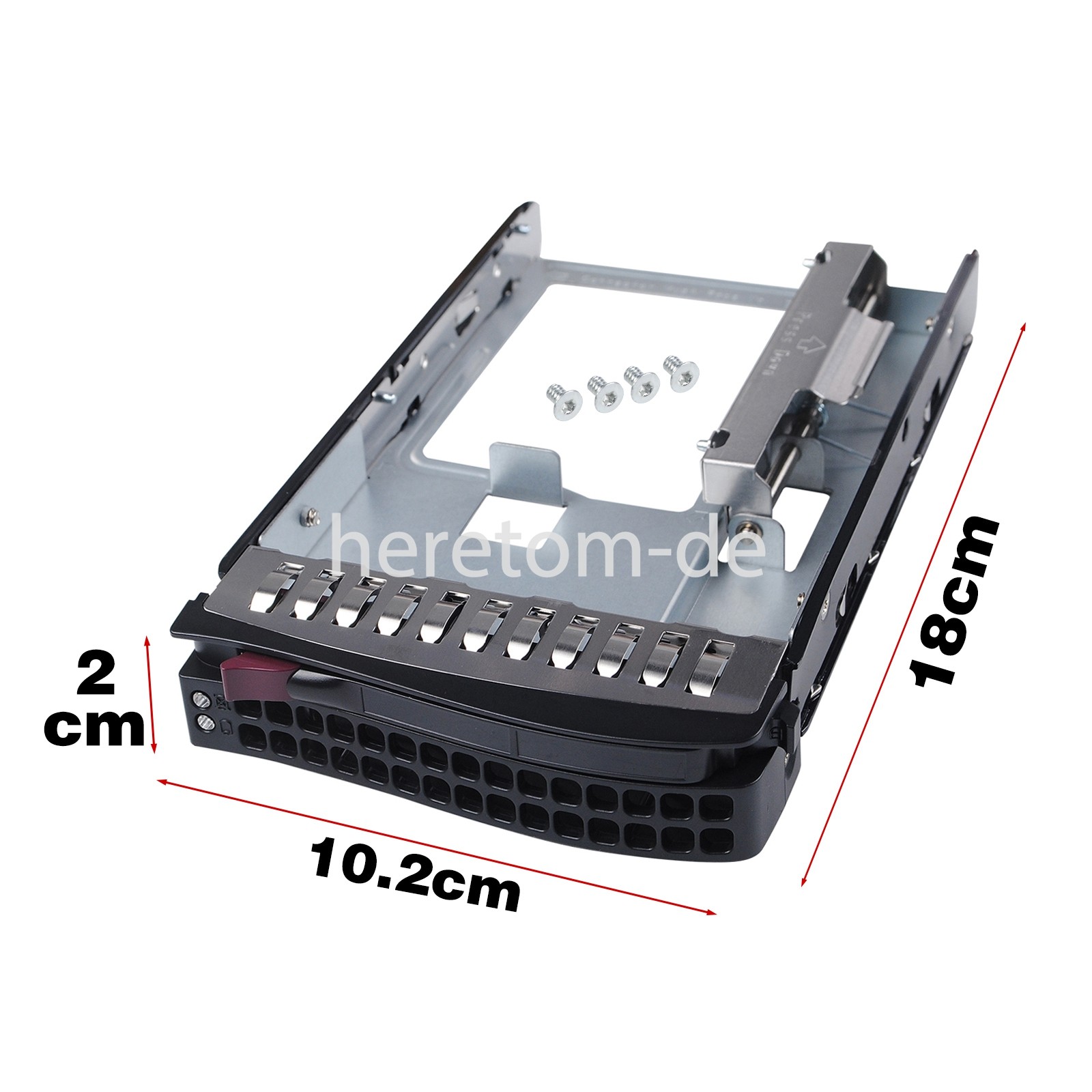 New Supermicro G5.5 3.5″ to 2.5″ Drive Bay Adapter Tray Caddy MCP-220-00043-0N
