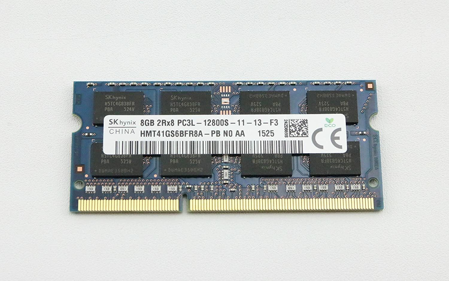 HYNIX HMT41GS6BFR8A-PB 8GB 8GB PC3L-12800 DDR3 1600MHZ 1.35V SODIMM TESTED