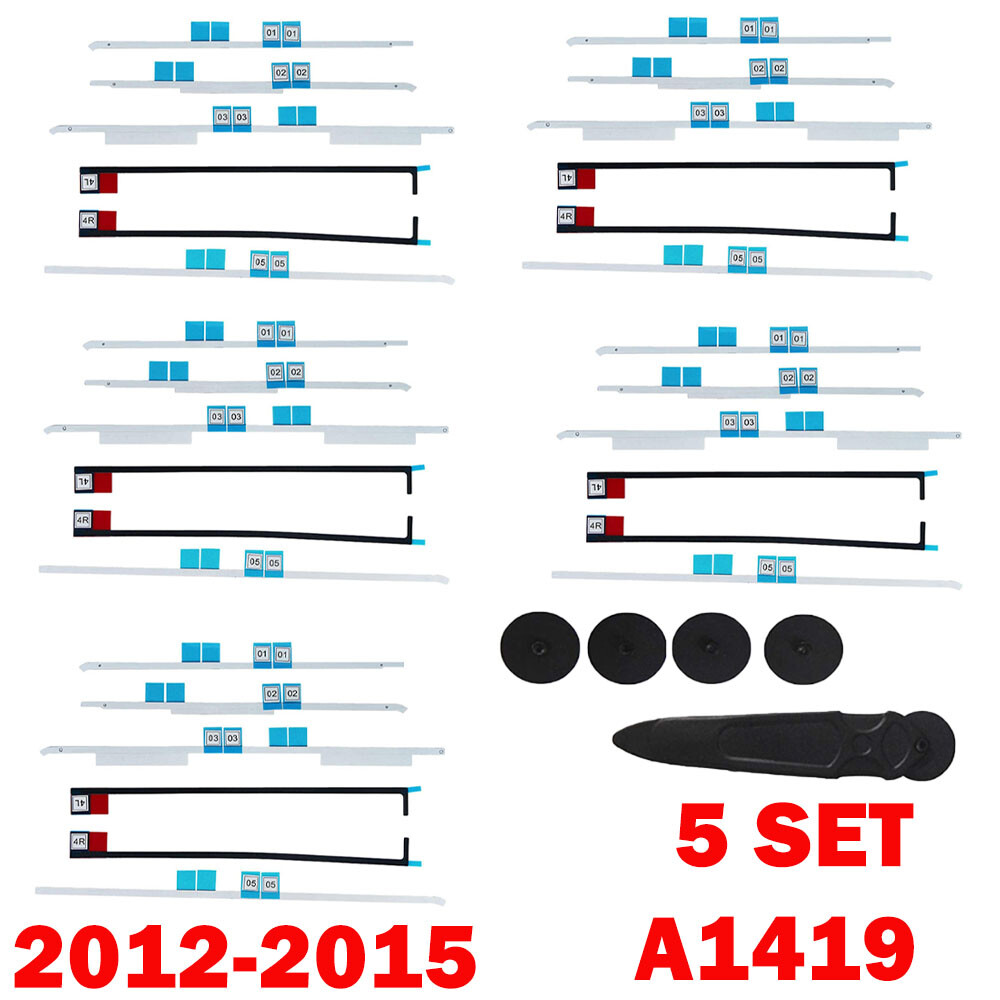 5Set 27″ LCD Screen Adhesive Strip Sticker Tape Kits A1419 For iMac 2012-2015