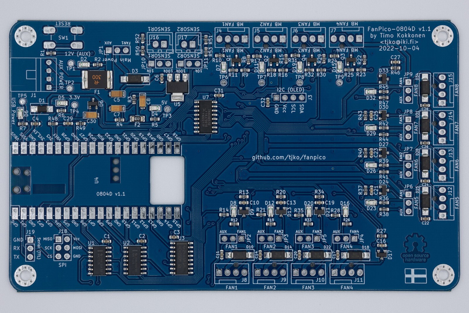 FanPico – Smart PWM (PC) Fan Controller [DIY Kit]